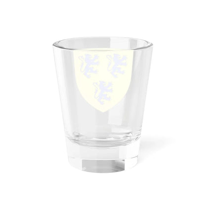 Blason famille fr Cantaing-sur-Escaut (Belgium) (Coat of Arms) Shot Glass 1.5oz - Go Mug Yourself