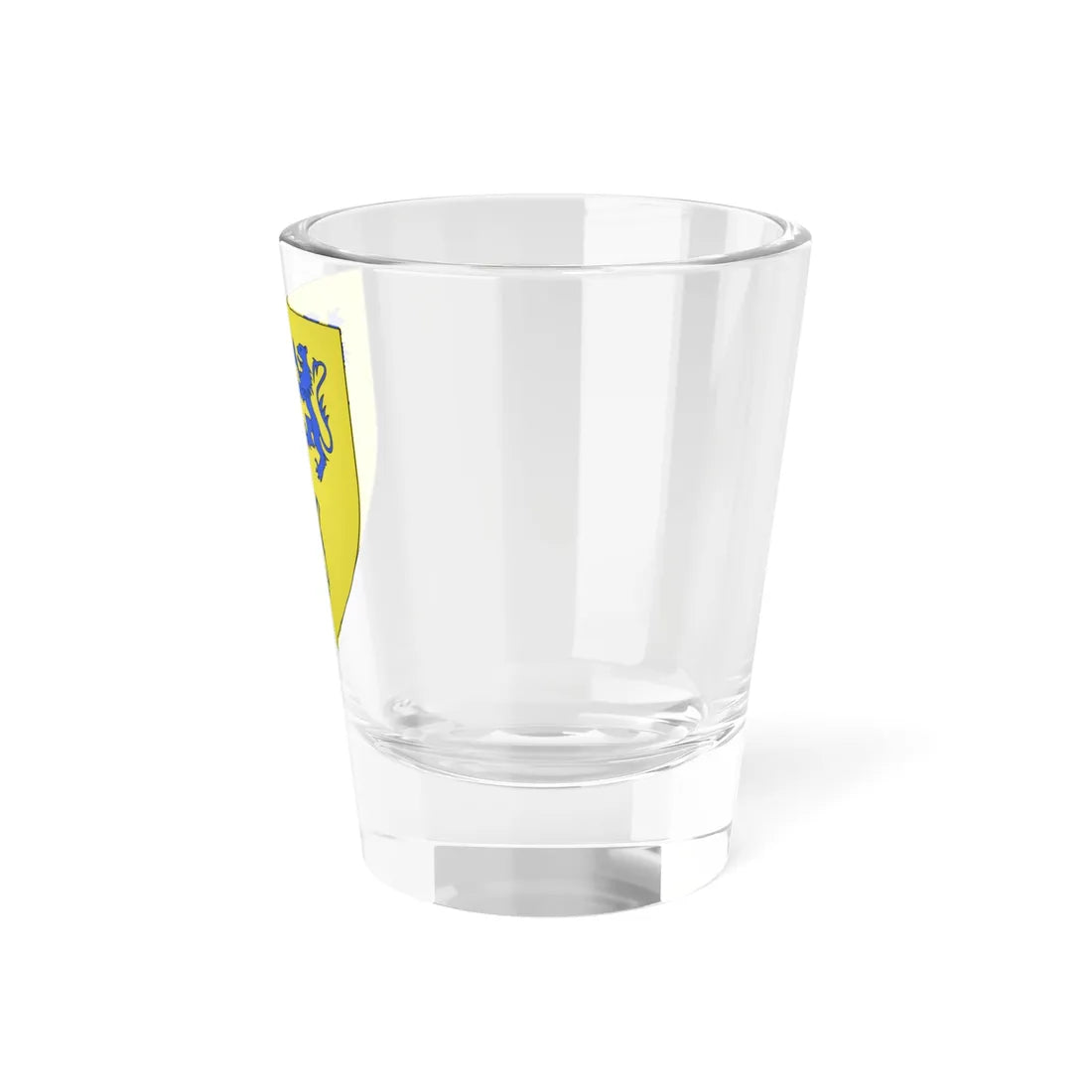 Blason famille fr Cantaing-sur-Escaut (Belgium) (Coat of Arms) Shot Glass 1.5oz - Go Mug Yourself