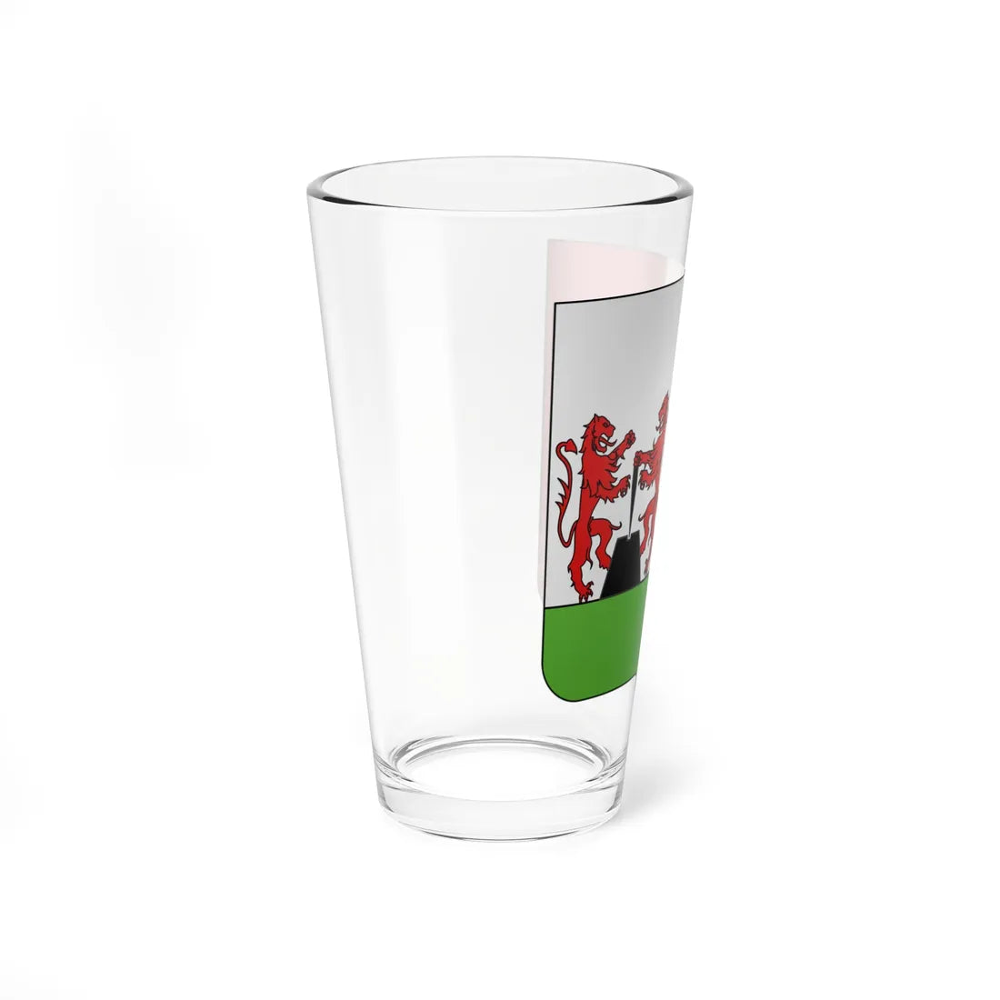 Blason famille fr Cunéo dOrnano Corse (France) (Coat of Arms) Pint Glass 16oz - Go Mug Yourself