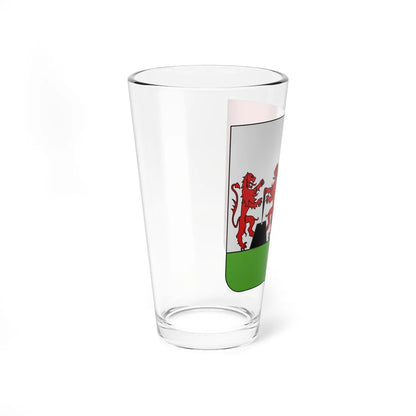 Blason famille fr Cunéo dOrnano Corse (France) (Coat of Arms) Pint Glass 16oz - Go Mug Yourself