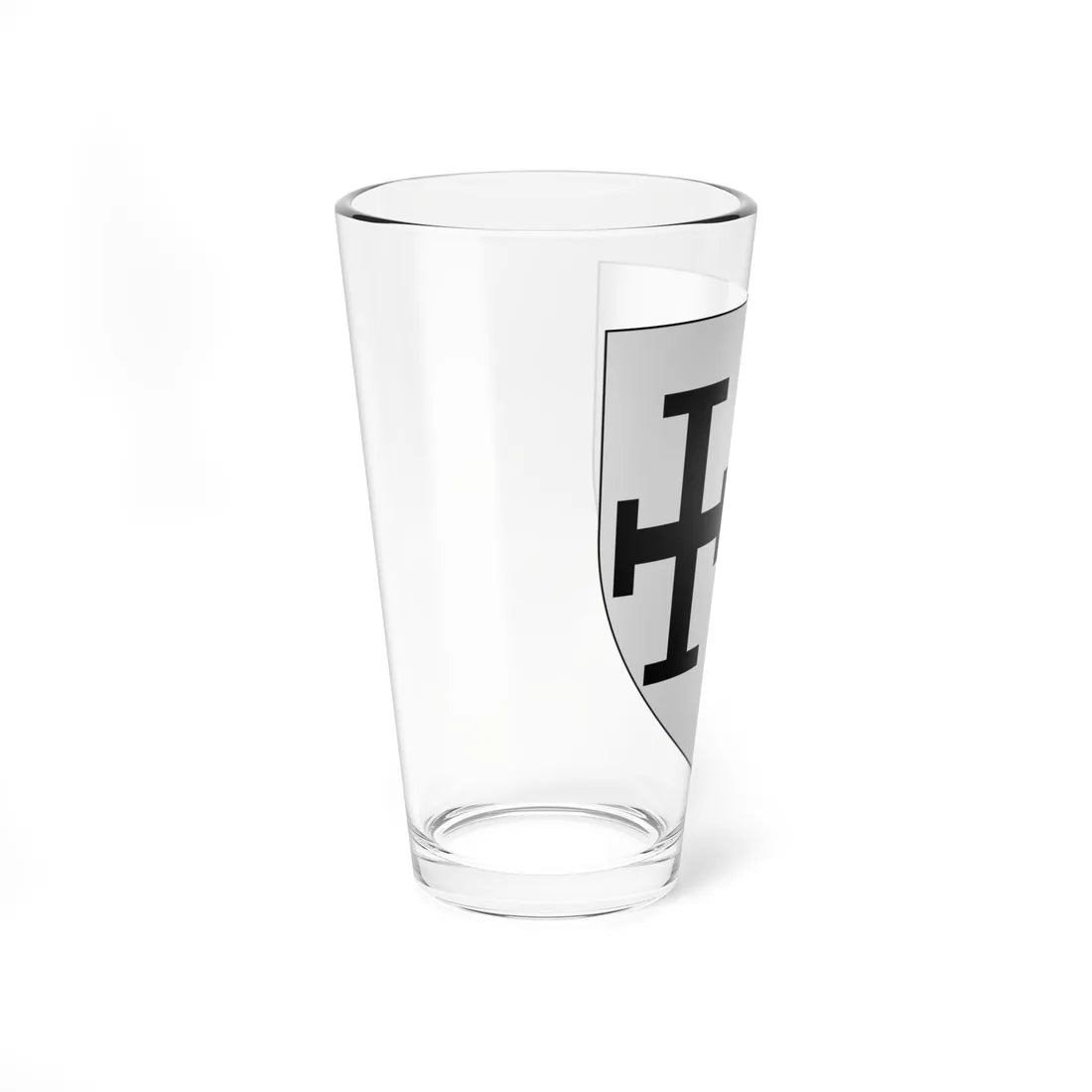 Blason famille fr dAcheu (France) (Coat of Arms) Pint Glass 16oz - Go Mug Yourself