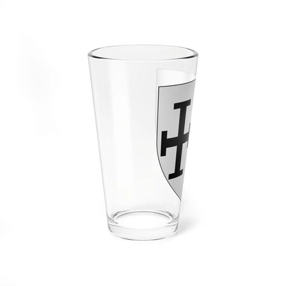 Blason famille fr dAcheu (France) (Coat of Arms) Pint Glass 16oz - Go Mug Yourself