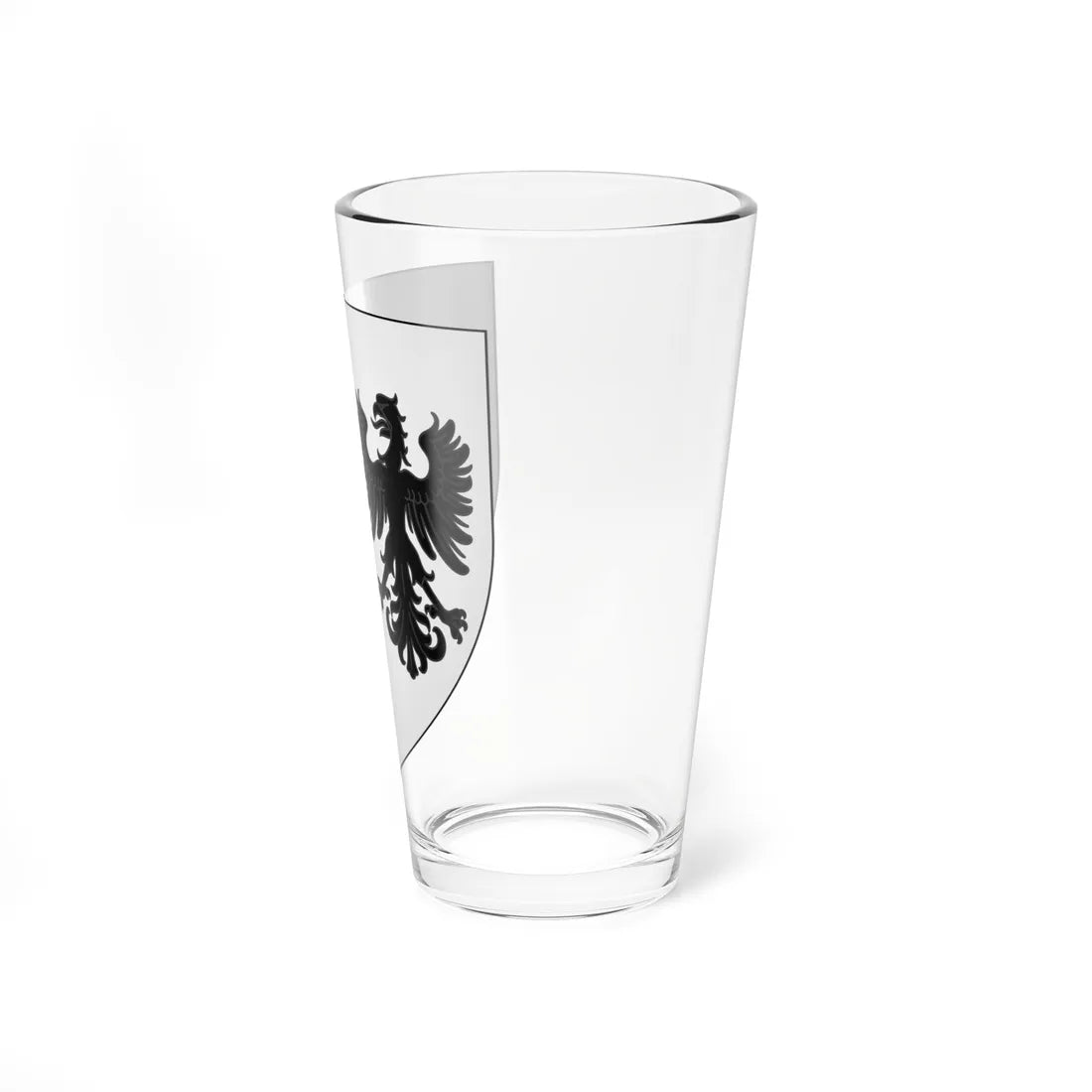 Blason famille fr dAcheu (France) (Coat of Arms) Pint Glass 16oz - Go Mug Yourself