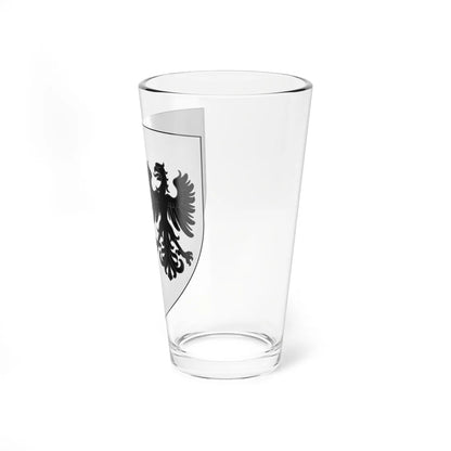 Blason famille fr dAcheu (France) (Coat of Arms) Pint Glass 16oz - Go Mug Yourself