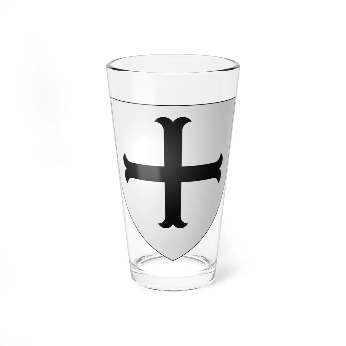 Blason famille fr dAcheux (France) (Coat of Arms) Pint Glass 16oz 16oz - Go Mug Yourself