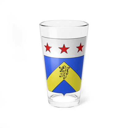 Blason famille fr dAdaoust 1770 (France) (Coat of Arms) Pint Glass 16oz 16oz - Go Mug Yourself