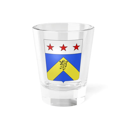 Blason famille fr dAdaoust 1770 (France) (Coat of Arms) Shot Glass 1.5oz 1.5oz - Go Mug Yourself