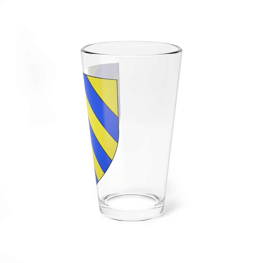 Blason famille fr dAdhémar (France) (Coat of Arms) Pint Glass 16oz - Go Mug Yourself
