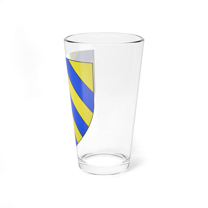 Blason famille fr dAdhémar (France) (Coat of Arms) Pint Glass 16oz - Go Mug Yourself