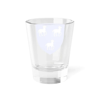 Blason famille fr dAigneaux (France) (Coat of Arms) Shot Glass 1.5oz - Go Mug Yourself