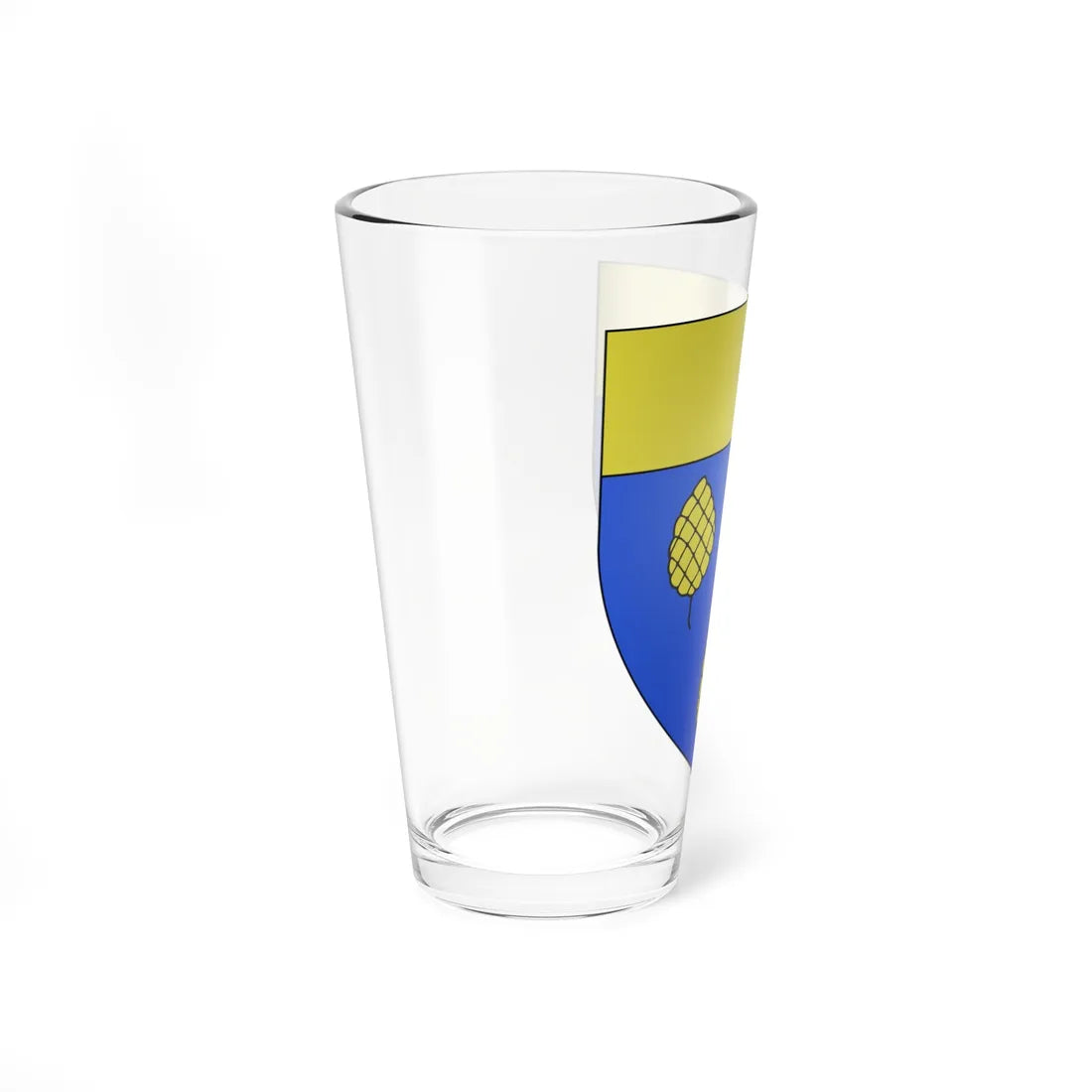 Blason famille fr dAlbignac (France) (Coat of Arms) Pint Glass 16oz - Go Mug Yourself