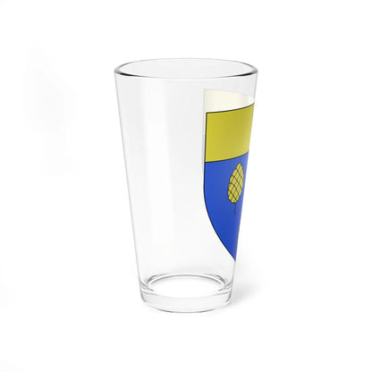 Blason famille fr dAlbignac (France) (Coat of Arms) Pint Glass 16oz - Go Mug Yourself