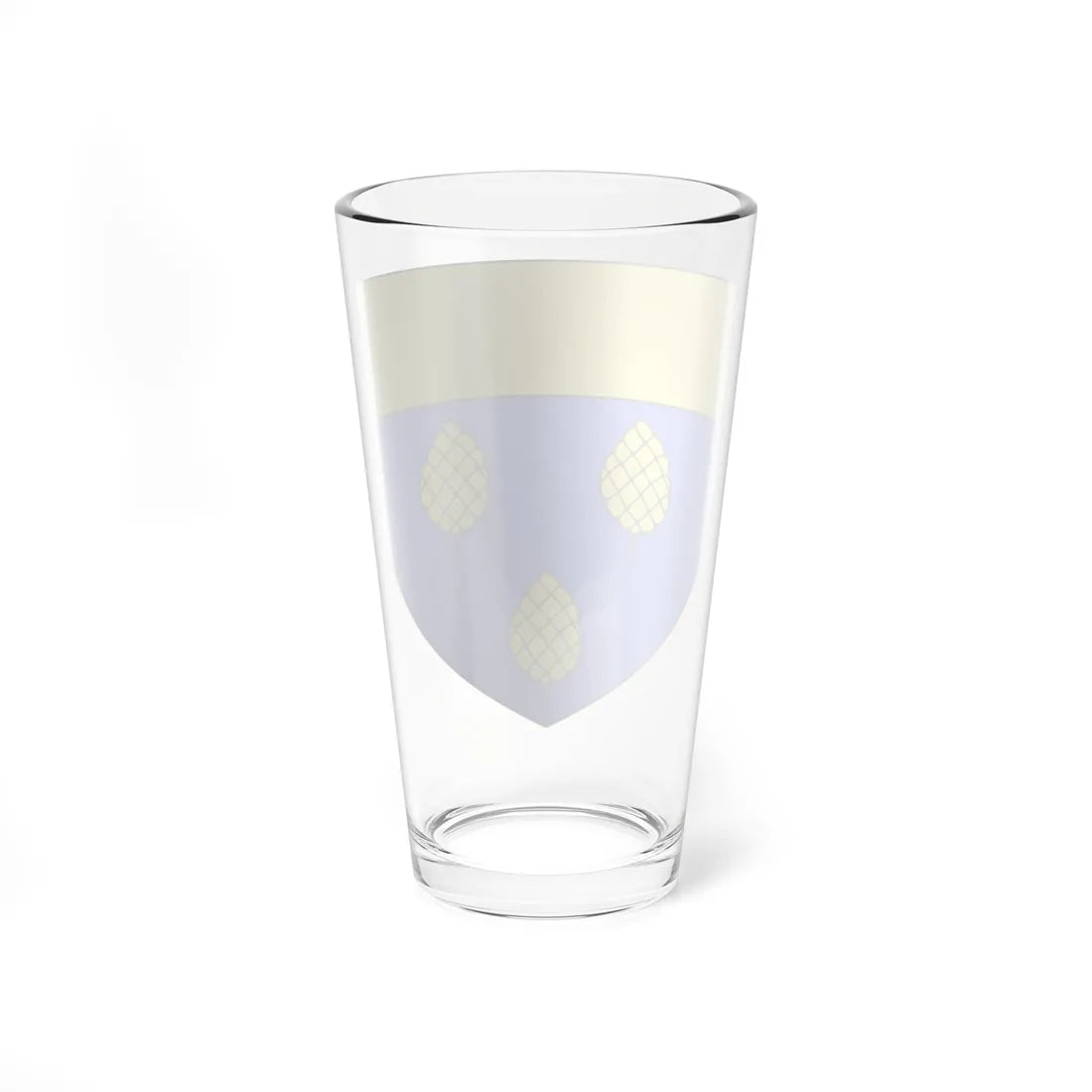 Blason famille fr dAlbignac (France) (Coat of Arms) Pint Glass 16oz - Go Mug Yourself