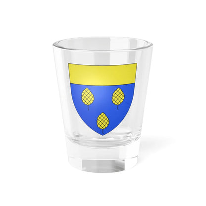 Blason famille fr dAlbignac (France) (Coat of Arms) Shot Glass 1.5oz 1.5oz - Go Mug Yourself
