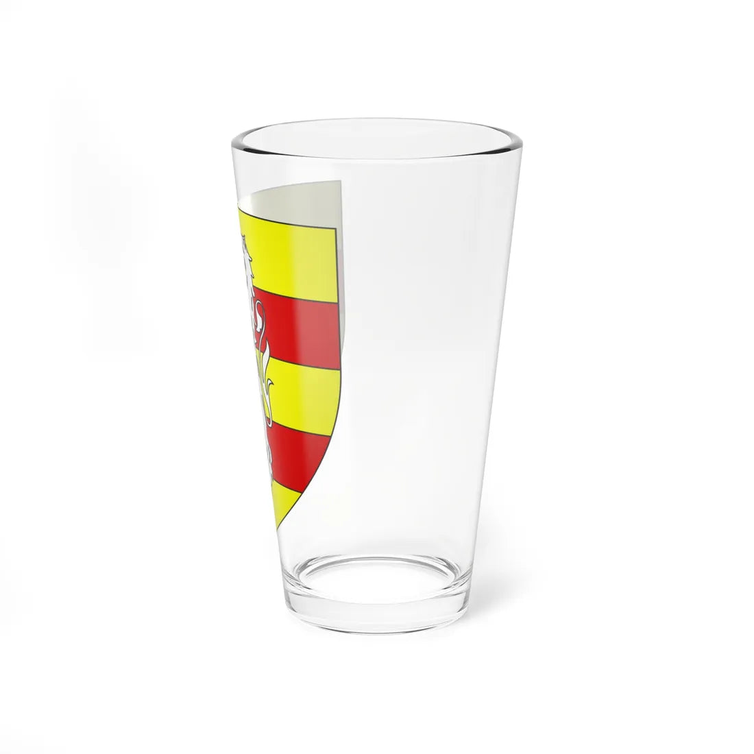 Blason famille fr dAlbignac II (France) (Coat of Arms) Pint Glass 16oz - Go Mug Yourself