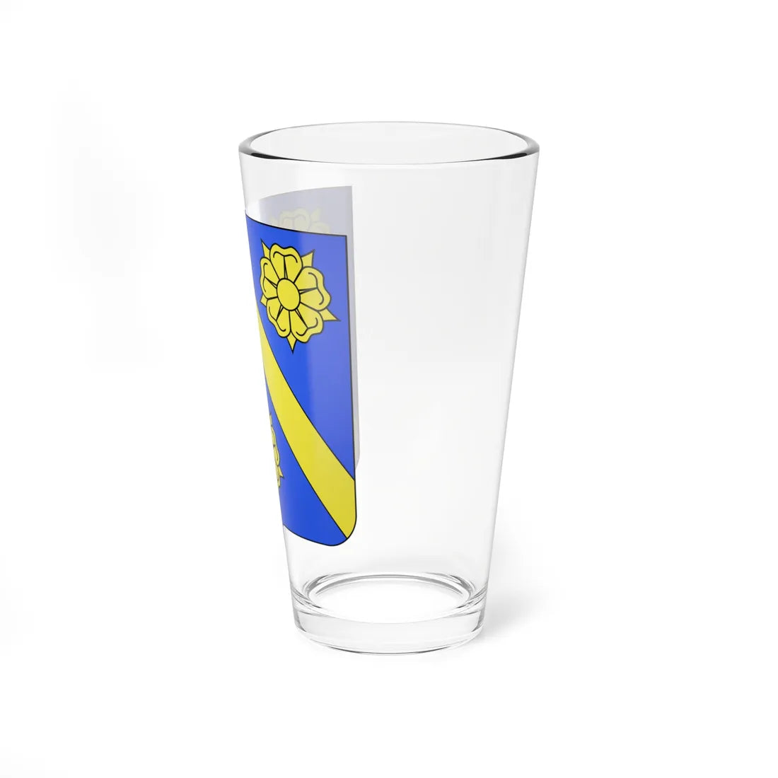 Blason famille fr dAlichamp Champagne (France) (Coat of Arms) Pint Glass 16oz - Go Mug Yourself