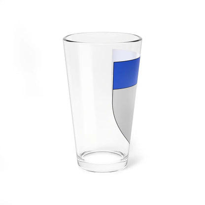 Blason famille fr dAltier de Borne (France) (Coat of Arms) Pint Glass 16oz - Go Mug Yourself