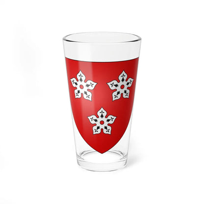Blason famille fr dAncenis (France) (Coat of Arms) Pint Glass 16oz 16oz - Go Mug Yourself