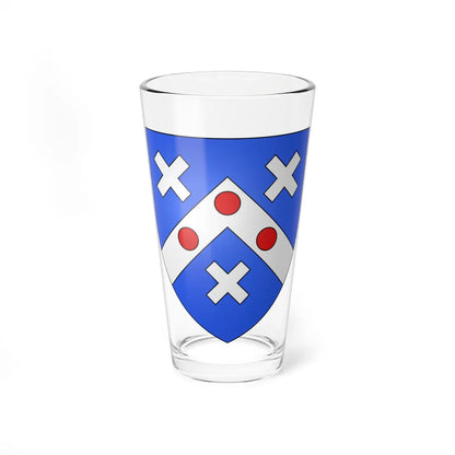 Blason famille fr dAndre (France) (Coat of Arms) Pint Glass 16oz 16oz - Go Mug Yourself