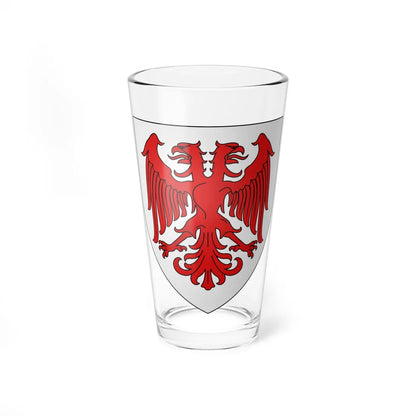 Blason famille fr dAntenaise 1 (France) (Coat of Arms) Pint Glass 16oz 16oz - Go Mug Yourself