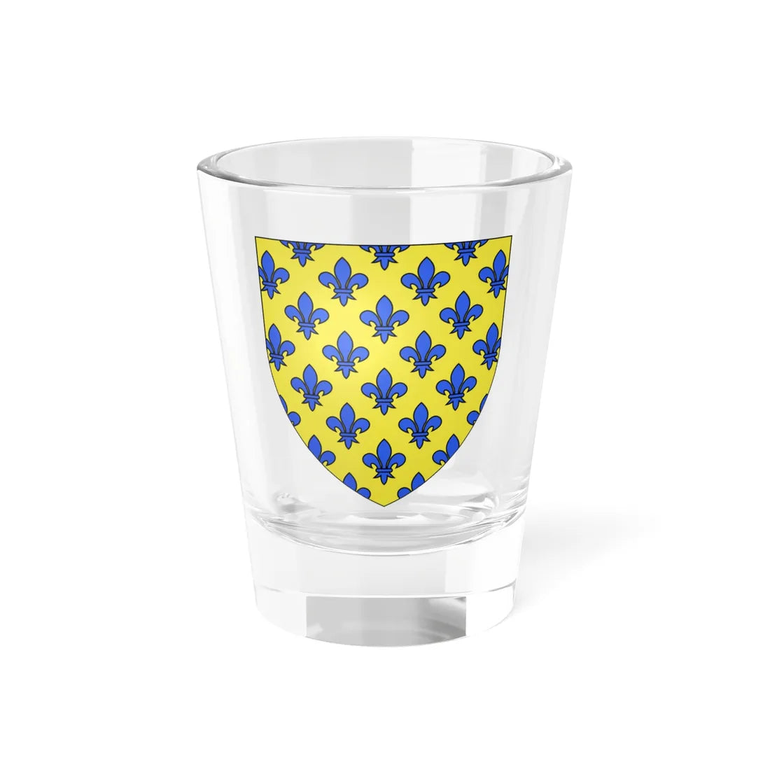 Blason famille fr dApchon (France) (Coat of Arms) Shot Glass 1.5oz 1.5oz - Go Mug Yourself