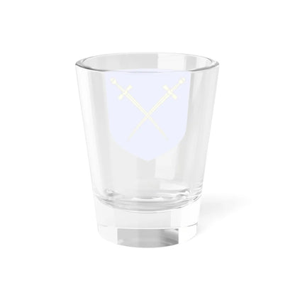 Blason famille fr de Jean Alespee  (France) (Coat of Arms) Shot Glass 1.5oz - Go Mug Yourself