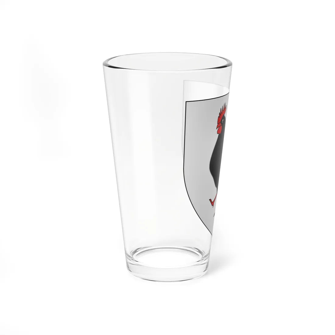Blason famille fr de-Polier (Switzerland) (Coat of Arms) Pint Glass 16oz - Go Mug Yourself