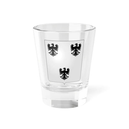 Blason famille fr des Acres (France) (Coat of Arms) Shot Glass 1.5oz 1.5oz - Go Mug Yourself
