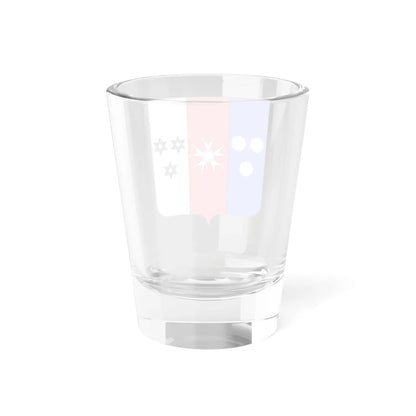 Blason famille fr Pierre Auguste Adet chevalier (France) (Coat of Arms) Shot Glass 1.5oz - Go Mug Yourself