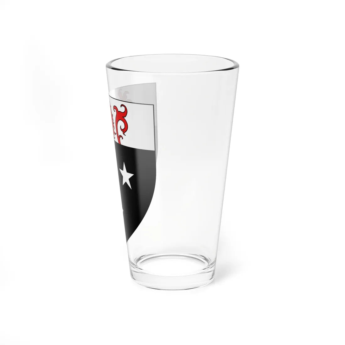 Blason famille fr Sacconay (Switzerland) (Coat of Arms) Pint Glass 16oz - Go Mug Yourself