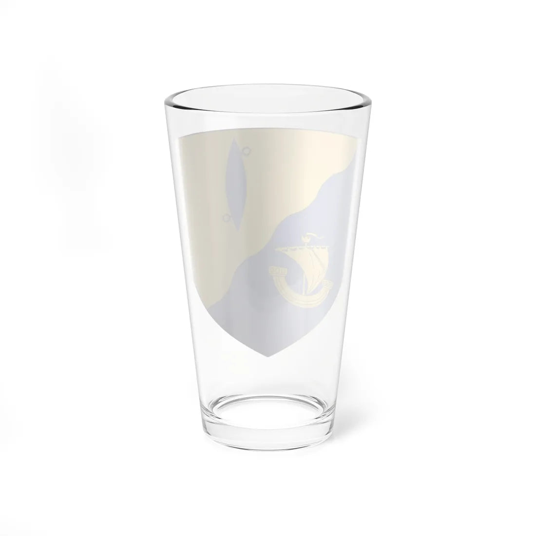 Blason famille Hiernaux (Belgium) (Coat of Arms) Pint Glass 16oz - Go Mug Yourself