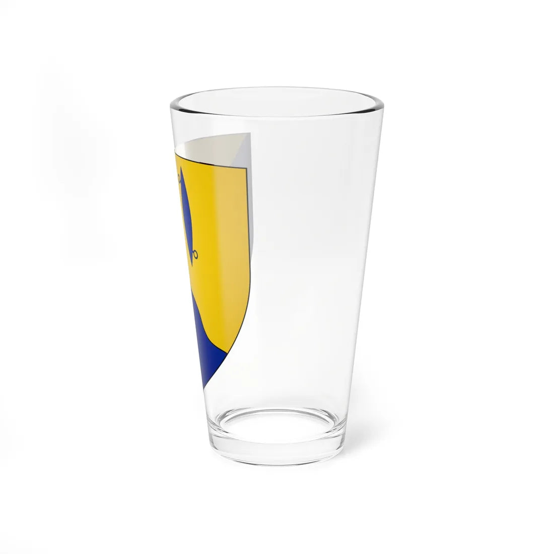 Blason famille Hiernaux (Belgium) (Coat of Arms) Pint Glass 16oz - Go Mug Yourself