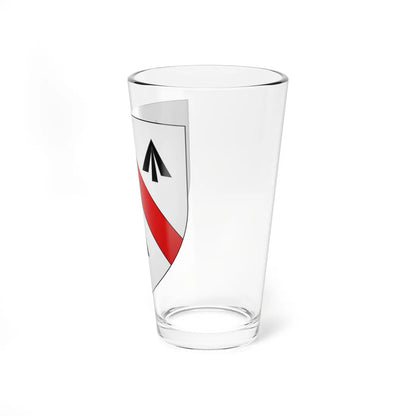 Blason famille irl Walsh (Ireland) (Coat of Arms) Pint Glass 16oz - Go Mug Yourself