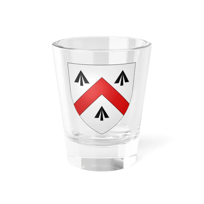 Blason famille irl Walsh (Ireland) (Coat of Arms) Shot Glass 1.5oz 1.5oz - Go Mug Yourself