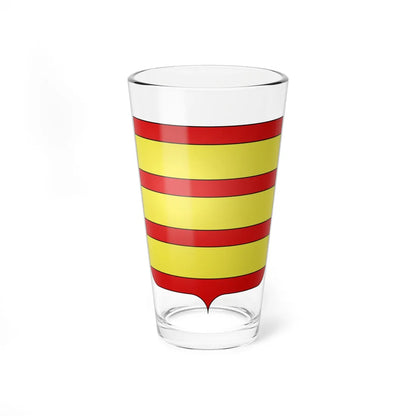 Blason famille it Bonacolsi (Italy) (Coat of Arms) Pint Glass 16oz 16oz - Go Mug Yourself