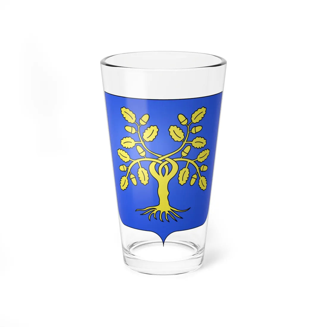 Blason famille it Della Rovere01 (Italy) (Coat of Arms) Pint Glass 16oz 16oz - Go Mug Yourself