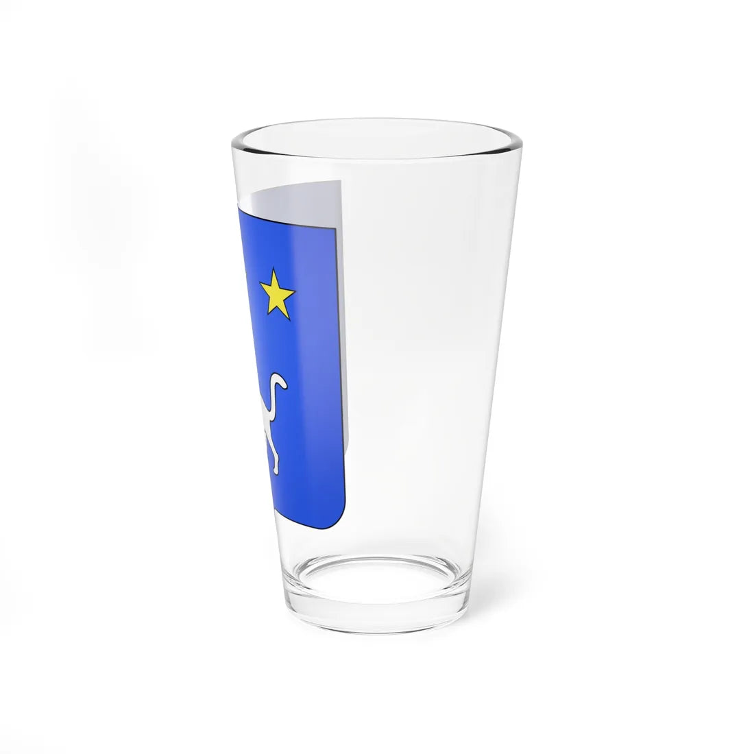 Blason famille it Gatto di Carmagnola (Italy) (Coat of Arms) Pint Glass 16oz - Go Mug Yourself