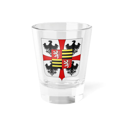 Blason famille it Gonzaga04 (Italy) (Coat of Arms) Shot Glass 1.5oz 1.5oz - Go Mug Yourself