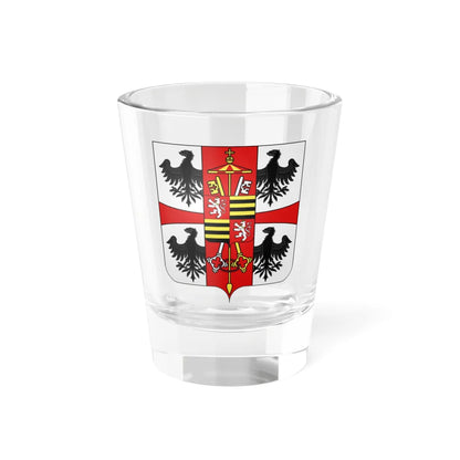 Blason famille it Gonzaga06 (Italy) (Coat of Arms) Shot Glass 1.5oz 1.5oz - Go Mug Yourself