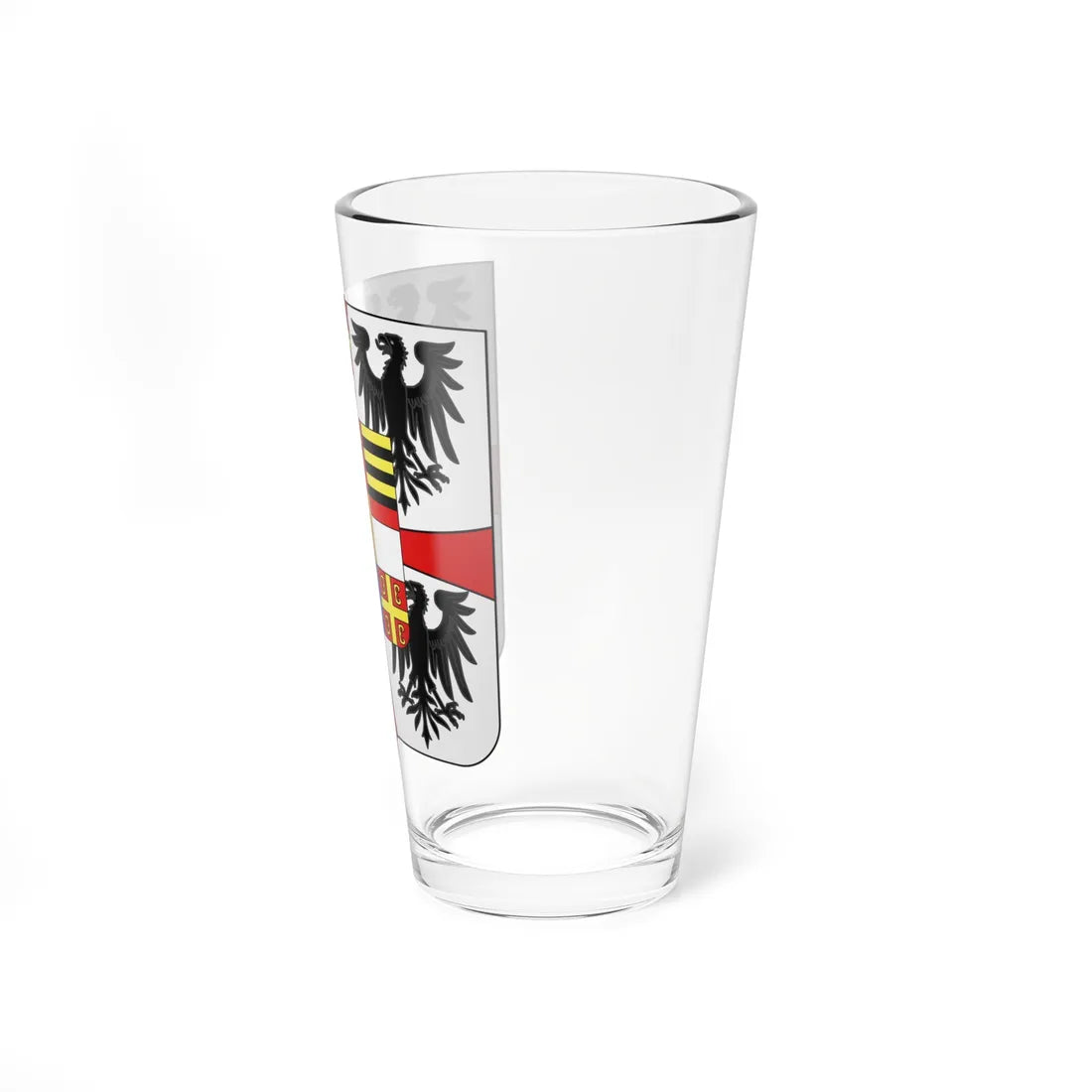 Blason famille it Gonzaga08 (Italy) (Coat of Arms) Pint Glass 16oz - Go Mug Yourself