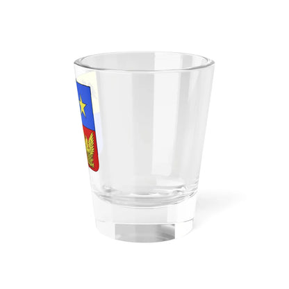 Blason famille ro Caradja Valachie (Algeria) (Coat of Arms) Shot Glass 1.5oz - Go Mug Yourself