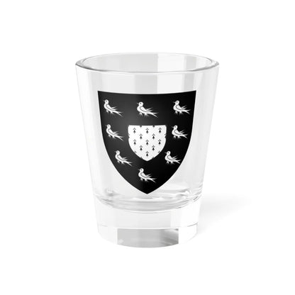 Blason famille uk Bolling (England) (Coat of Arms) Shot Glass 1.5oz 1.5oz - Go Mug Yourself