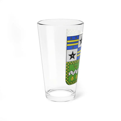 Blason family Duff of Vaynoll Park (England) (Coat of Arms) Pint Glass 16oz - Go Mug Yourself