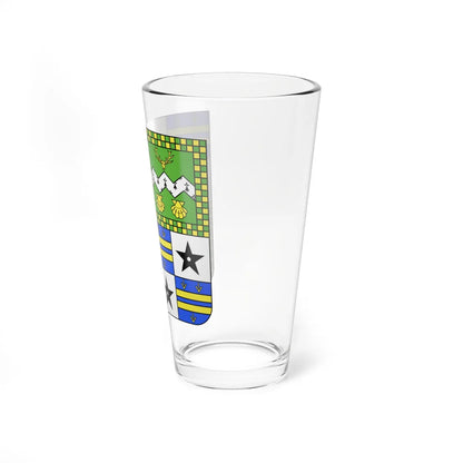 Blason family Duff of Vaynoll Park (England) (Coat of Arms) Pint Glass 16oz - Go Mug Yourself