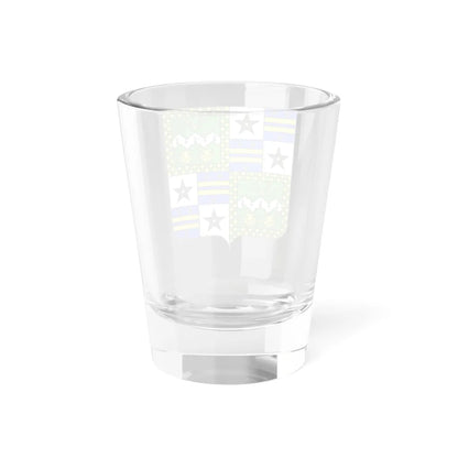 Blason family Duff of Vaynoll Park (England) (Coat of Arms) Shot Glass 1.5oz - Go Mug Yourself