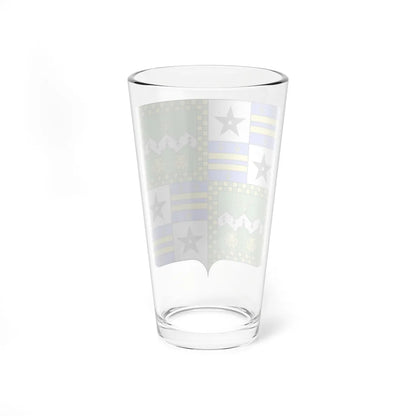 Blason family Duff of Vaynoll Park (United Kingdom) (Coat of Arms) Pint Glass 16oz - Go Mug Yourself