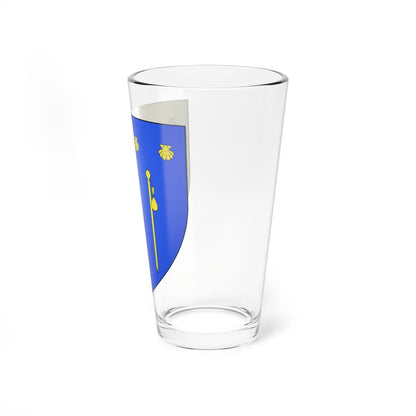 Blason Fr Ahetze Labourd (Spain) (Coat of Arms) Pint Glass 16oz - Go Mug Yourself