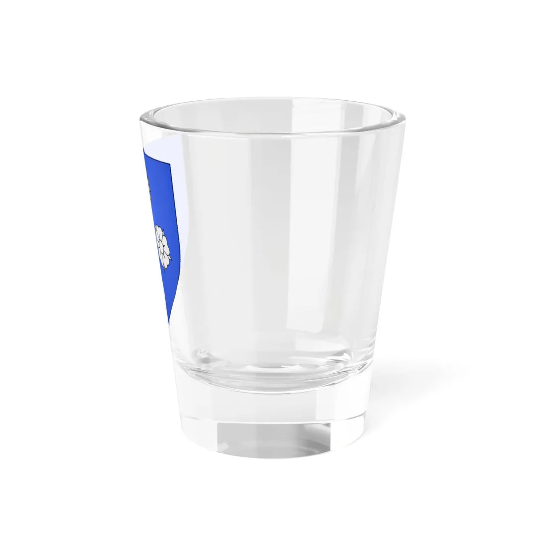 Blason fr famille Abrigeon Vivarais (France) (Coat of Arms) Shot Glass 1.5oz - Go Mug Yourself