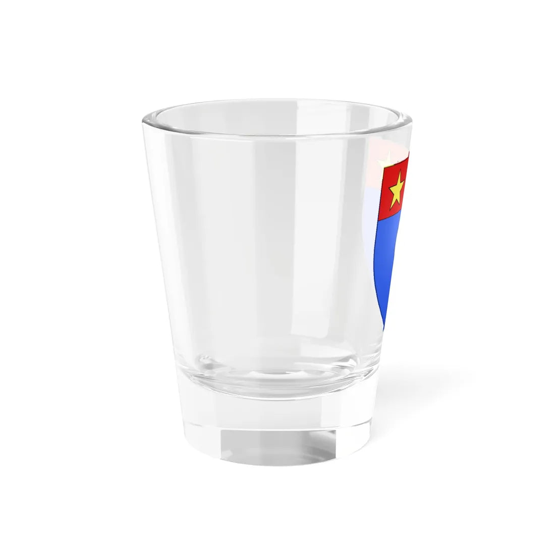 Blason fr famille Achard Vivarais (France) (Coat of Arms) Shot Glass 1.5oz - Go Mug Yourself