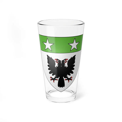 Blason Fr famille Acheson Labourd (England) (Coat of Arms) Pint Glass 16oz 16oz - Go Mug Yourself